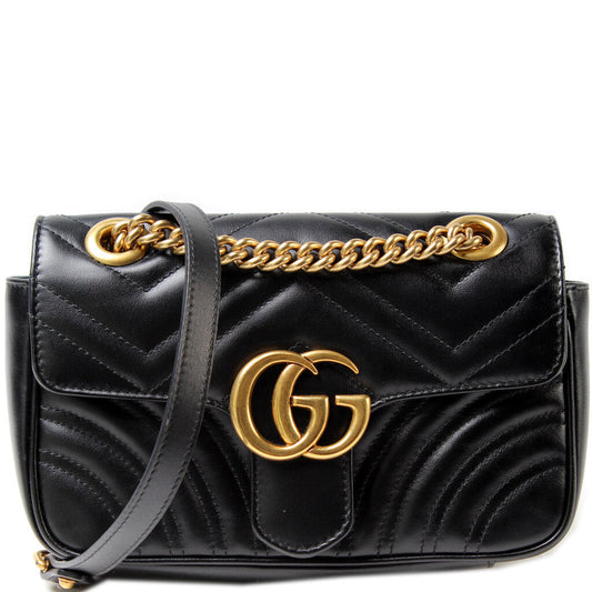 Gucci Marmont Mini Flap Shoulder Bag