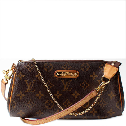 Louis Vuitton Eva Monogram Clutch Bag Monogram 32