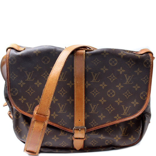 Louis Vuitton Saumur 35 Monogram Handbag
