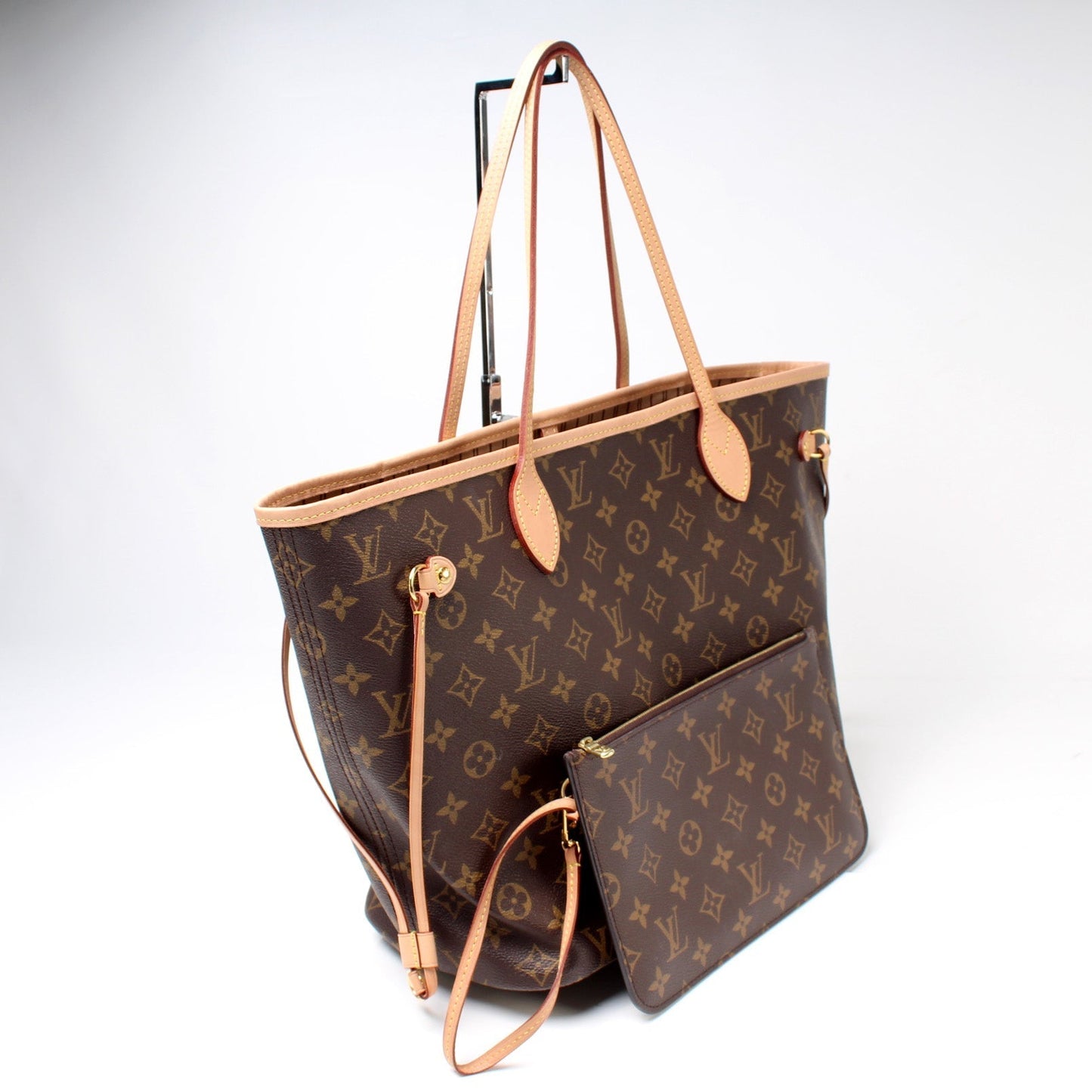 Louis Vuitton Neverfull MM W Monogram Wallet Case Monogram 1