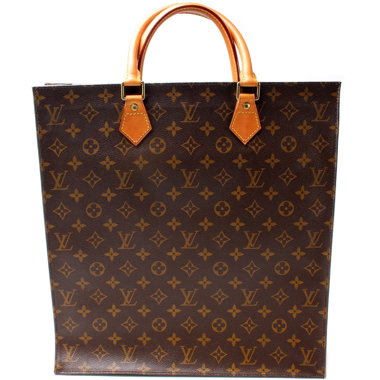 Louis Vuitton Sac Plat Monogram Handbag