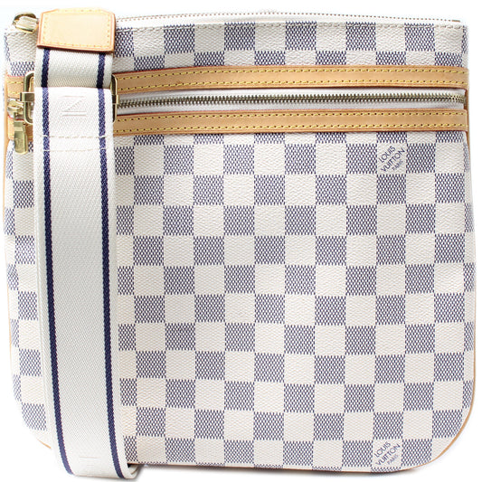 Louis Vuitton Pochette Bosphore Azur Damier Clutch Bag Azur 6