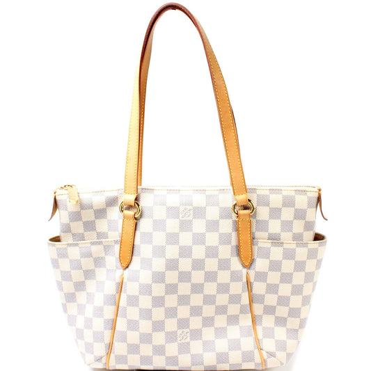 Louis Vuitton Totally Azur PM Damier Handbag Azur 12