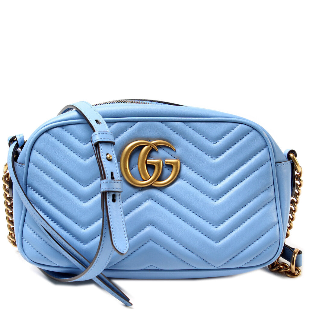 Gucci Marmont Camera Leather Small Crossbody Bag Camera 1