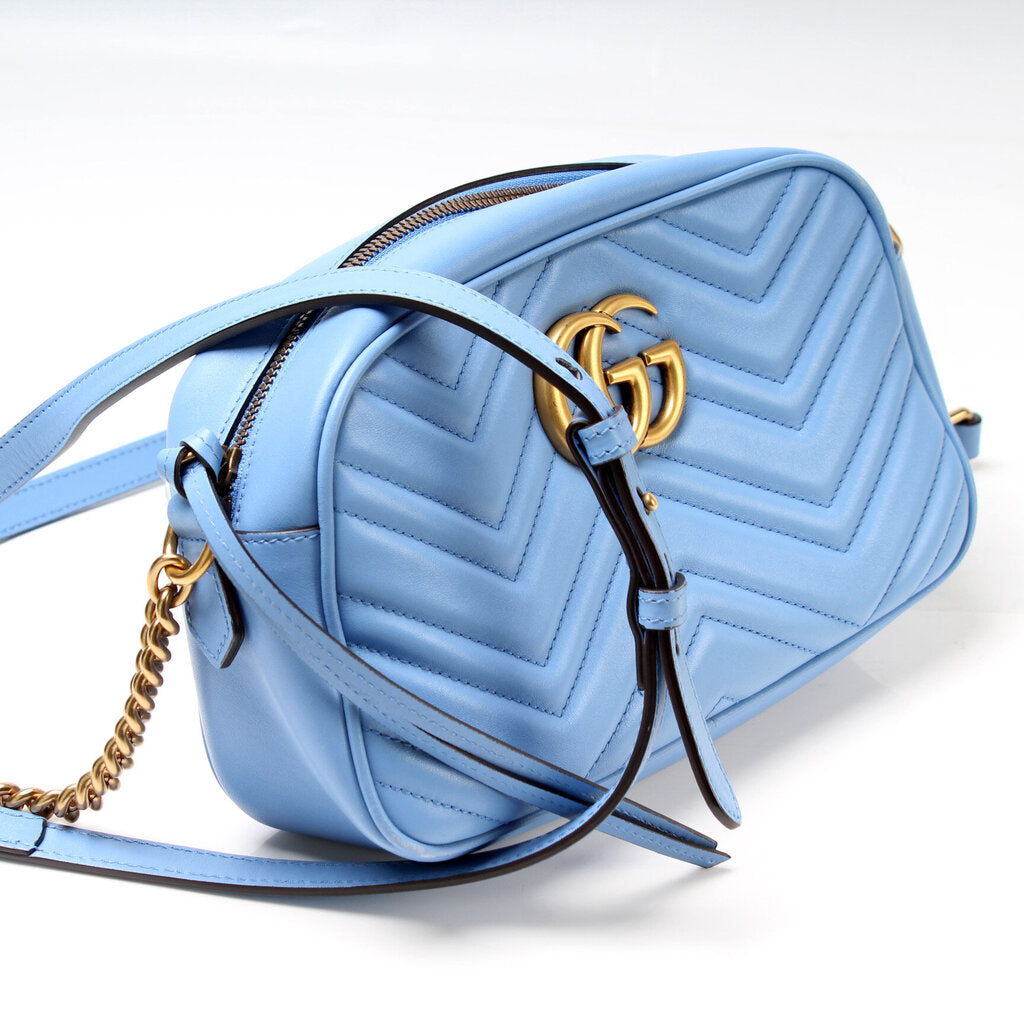 Gucci Marmont Camera Leather Small Crossbody Bag Camera 1