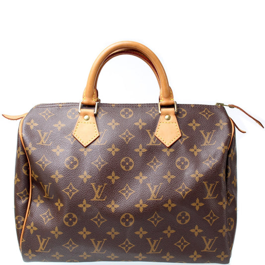 Louis Vuitton Speedy 30 Monogram Handbag Monogram 37
