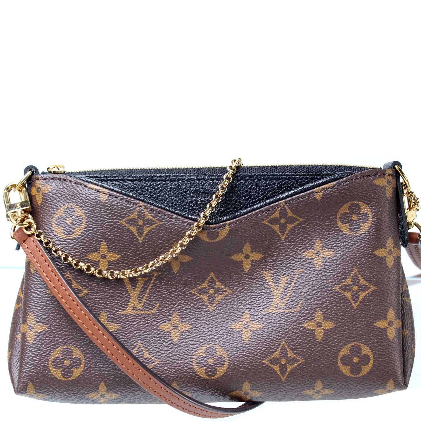 Louis Vuitton Pallas Monogram Clutch Bag Monogram 3
