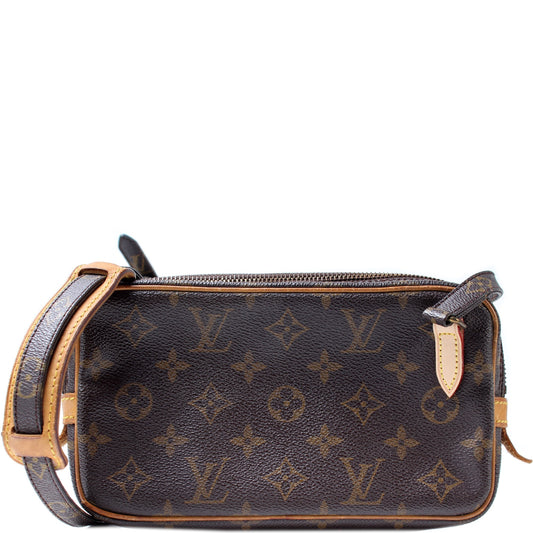 Louis Vuitton Pochette Marly Bandouliere Monogram Clutch Bag Monogram 10