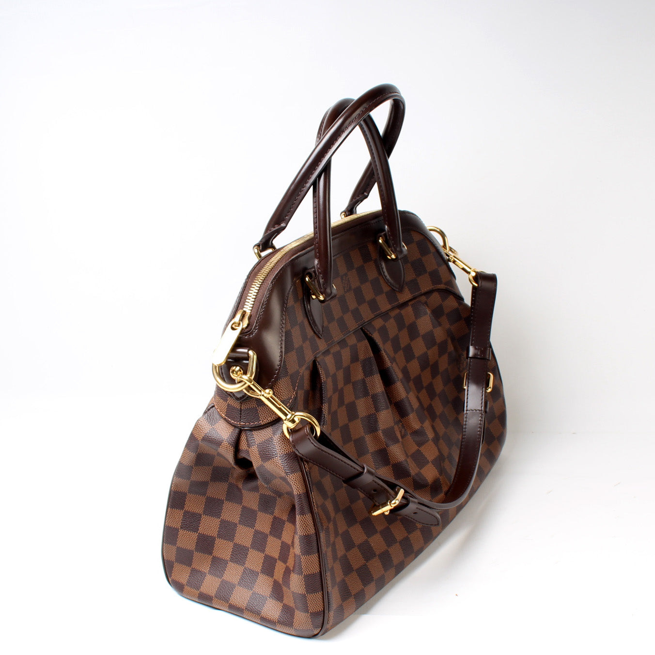 Louis Vuitton Trevi Ebene GM Damier Handbag