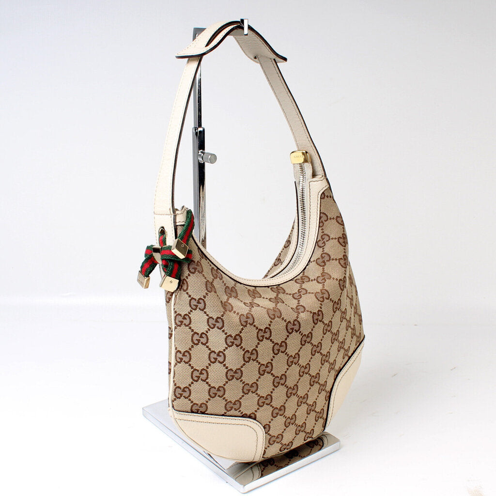 Gucci Princy Monogram Shoulder Bag Princy Hobo