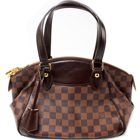 Louis Vuitton Verona Ebene PM Damier Handbag Ebene 6