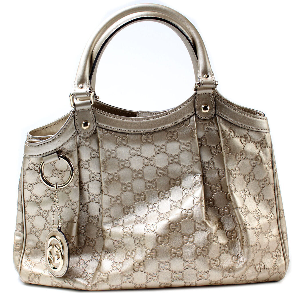 Gucci Sukey GG Leather Medium Travel Bag Medium 11