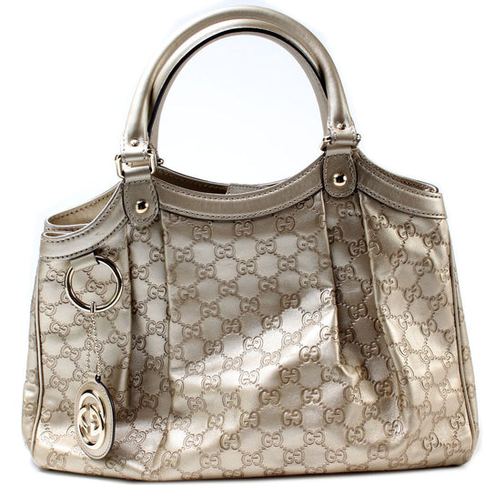 Gucci Sukey GG Leather Medium Travel Bag Medium 11