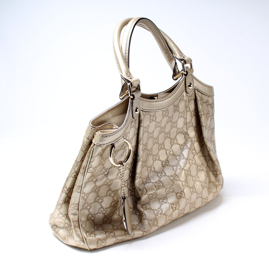 Gucci Sukey GG Leather Medium Travel Bag Medium 11
