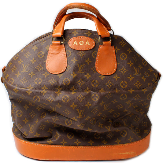 Louis Vuitton Steamer French Company Monogram Handbag
