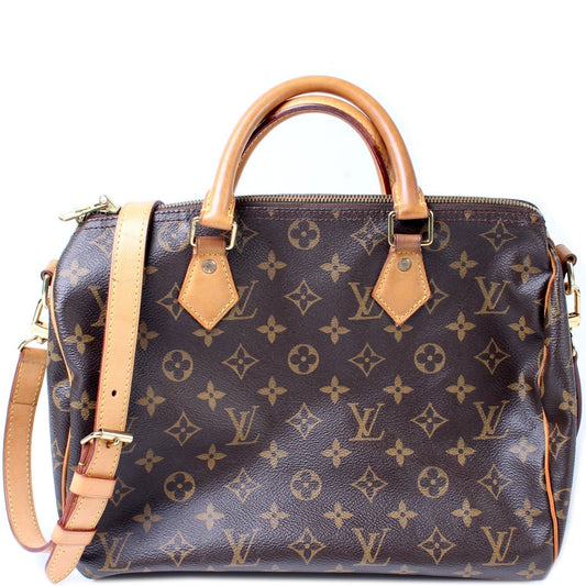 Louis Vuitton Speedy 30 Bandouliere Monogram Handbag Monogram 12