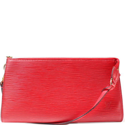 Louis Vuitton Pochette Accessories Epi Clutch Bag