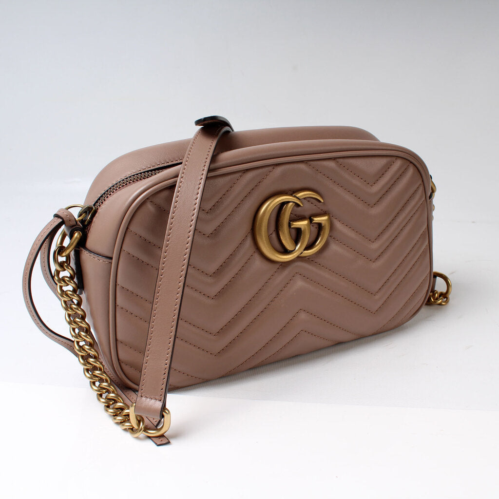 Gucci Marmont Camera Leather Small Crossbody Bag Camera 4