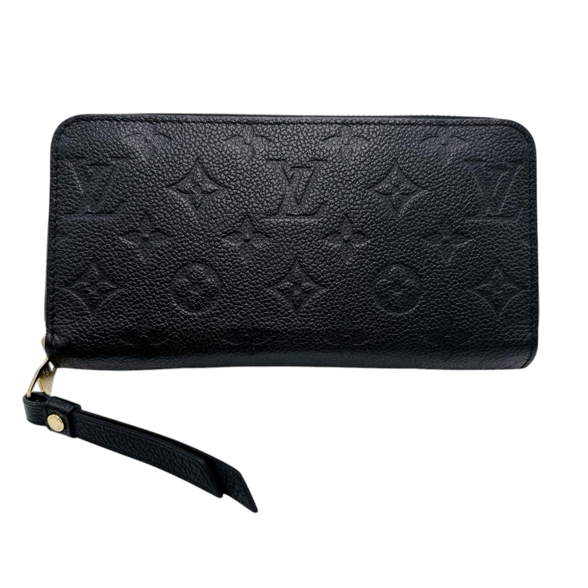 Louis Vuitton Long Purse M61864 Ann Platt Monogram Black Wallet Case 0