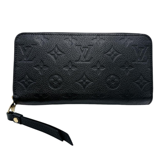 Louis Vuitton Long Purse M61864 Ann Platt Monogram Black Wallet Case 0