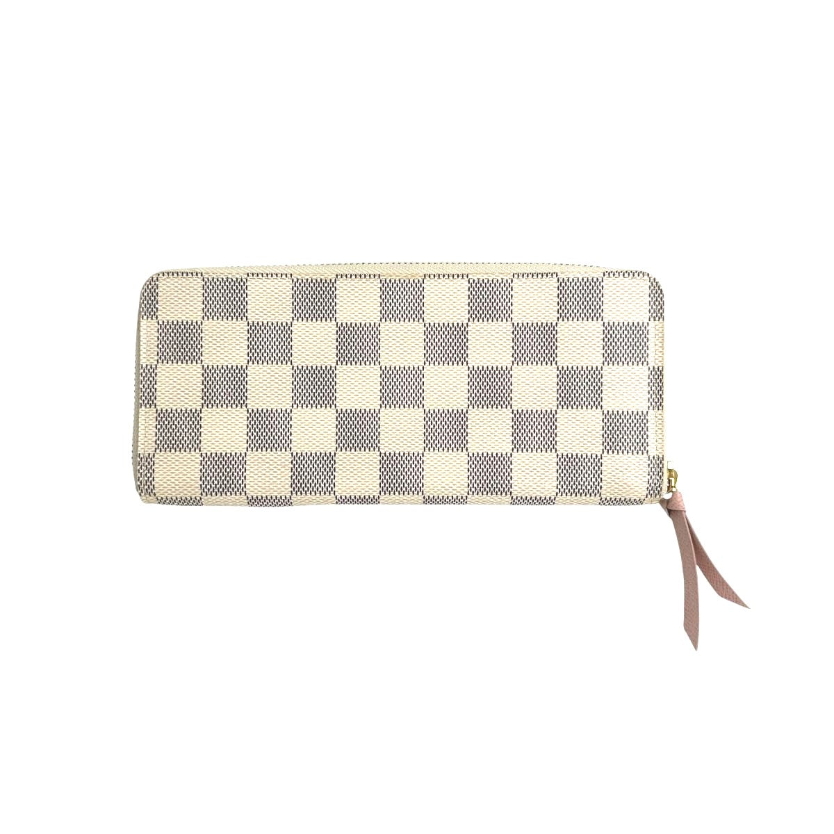 Louis Vuitton Long Purse N61264 Damier Azur Canvas Gray Wallet Case