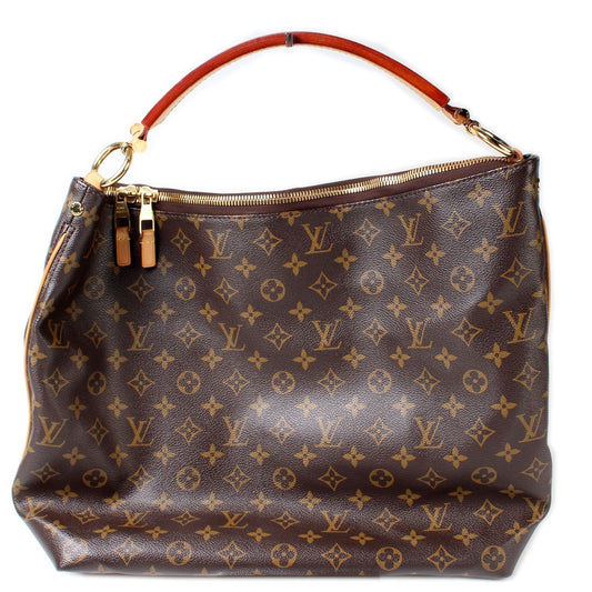 Louis Vuitton Sully Monogram MM Handbag Monogram 747Fbe2A
