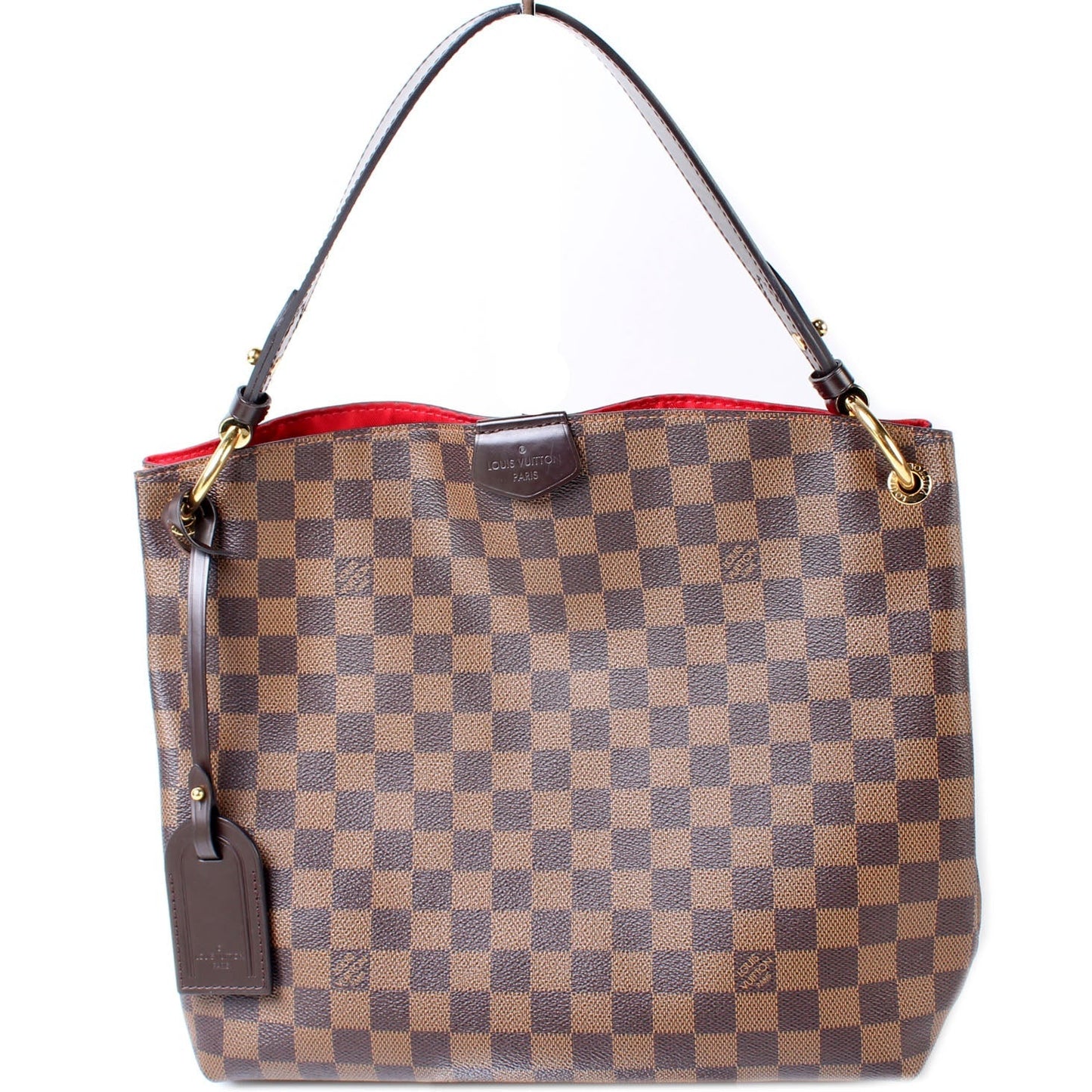 Louis Vuitton Graceful PM Ebene Damier Handbag Ebene 8