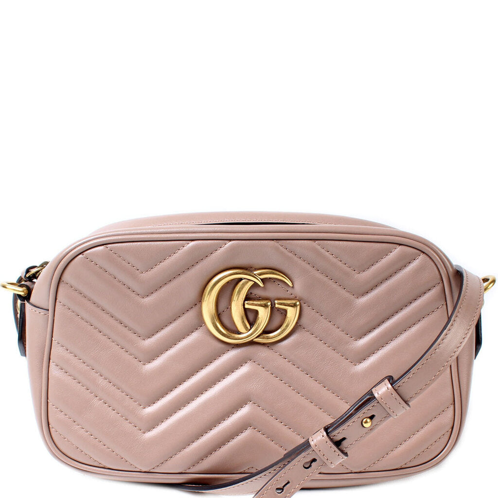 Gucci Marmont Camera Leather Small Crossbody Bag Camera 6