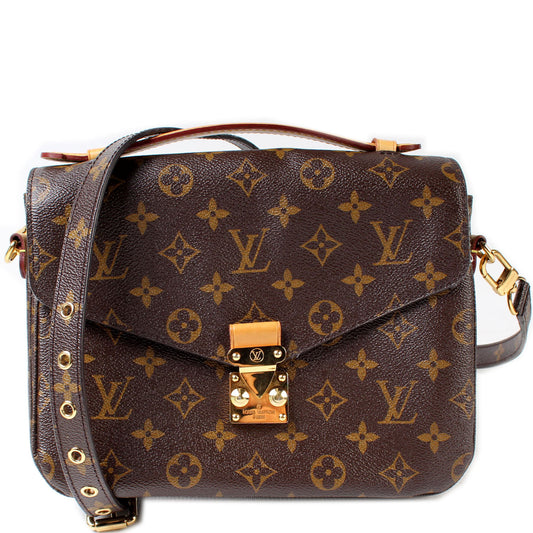 Louis Vuitton Pochette Metis Monogram Clutch Bag Metis Monogram
