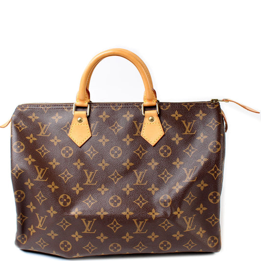 Louis Vuitton Speedy 35 Monogram Handbag Monogram 24