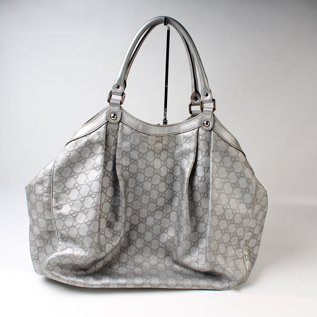 Gucci Sukey GG sima Large Travel Bag