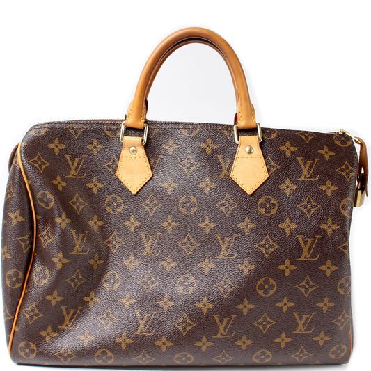 Louis Vuitton Speedy 35 Monogram Handbag Monogram 25