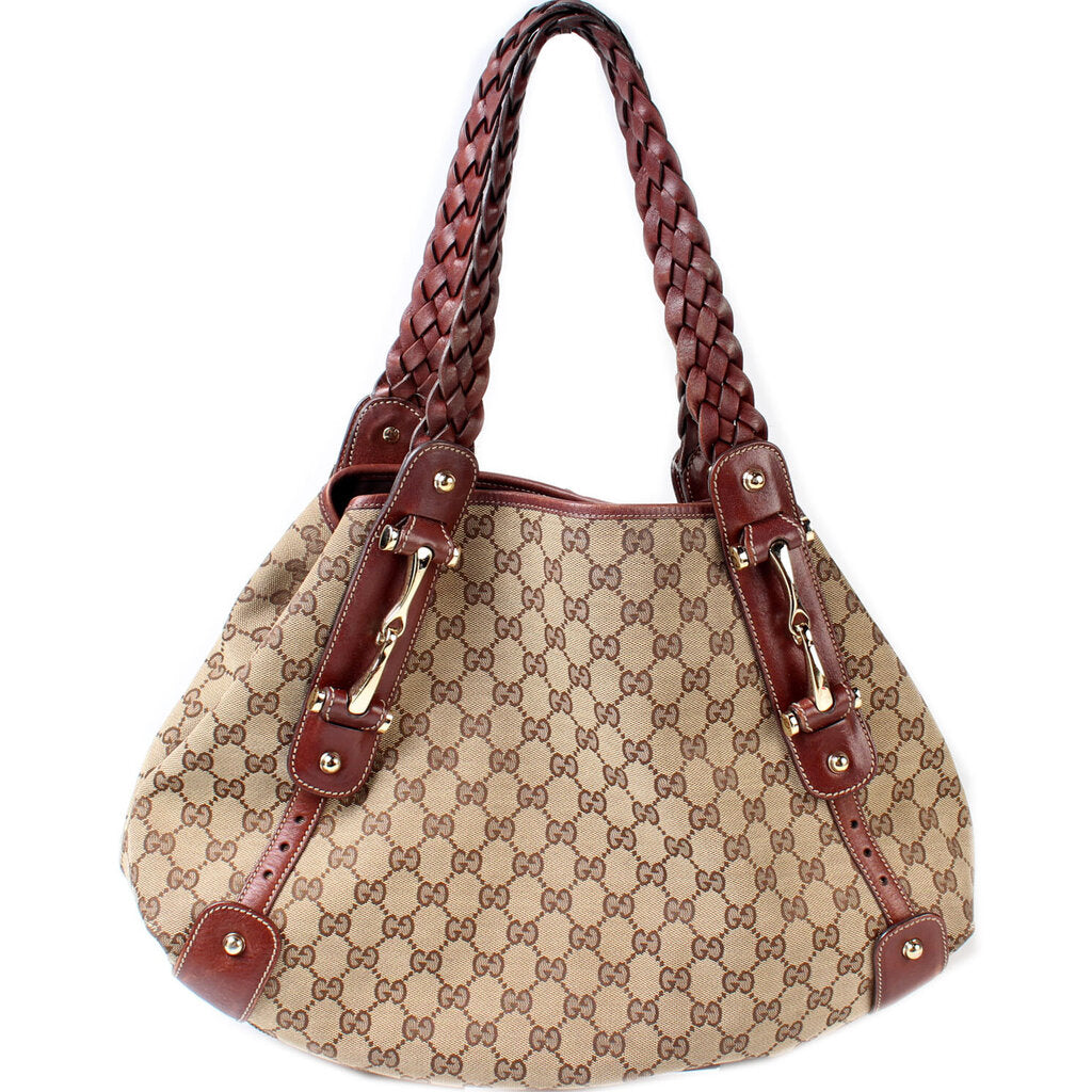 Gucci GG Horsebit Shoulder Bag Horsebit Hobo