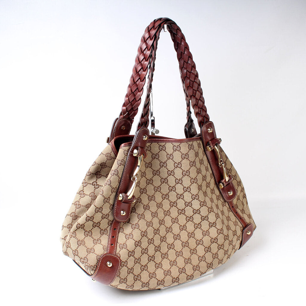 Gucci GG Horsebit Shoulder Bag Horsebit Hobo