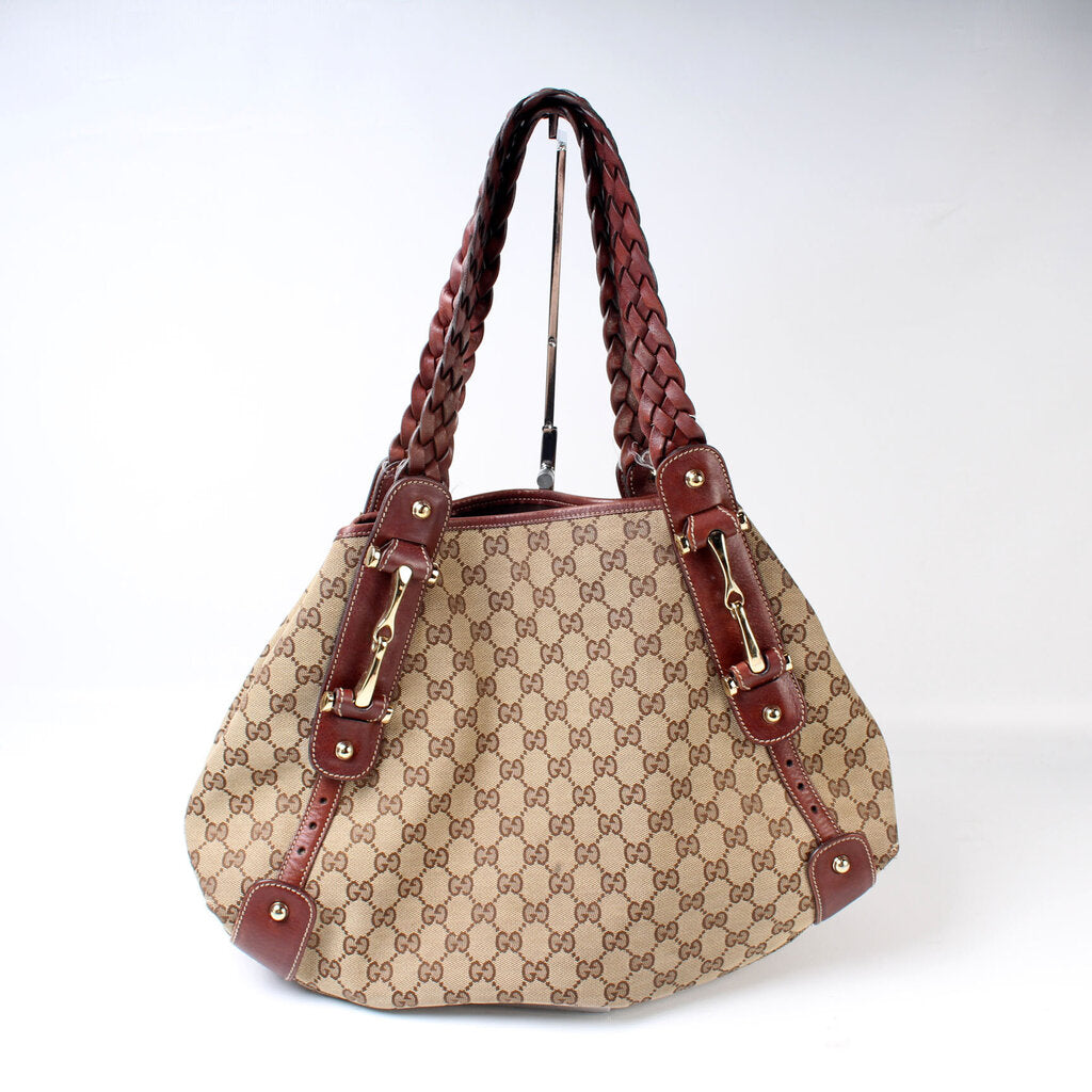 Gucci GG Horsebit Shoulder Bag Horsebit Hobo