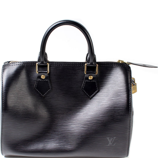 Louis Vuitton Speedy 25 Epi Handbag Epi 9