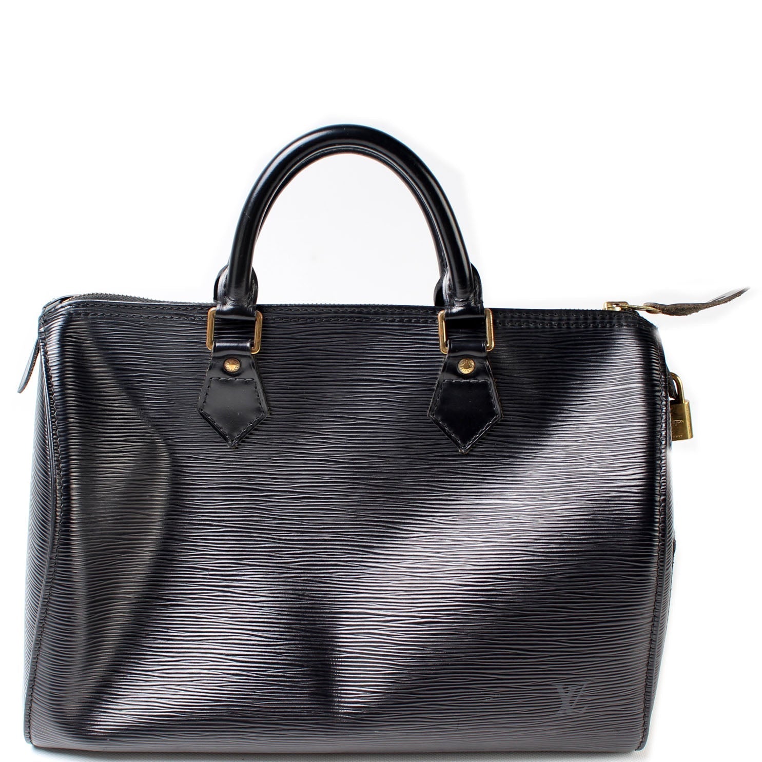 Louis Vuitton Speedy 30 Epi Handbag Epi 4