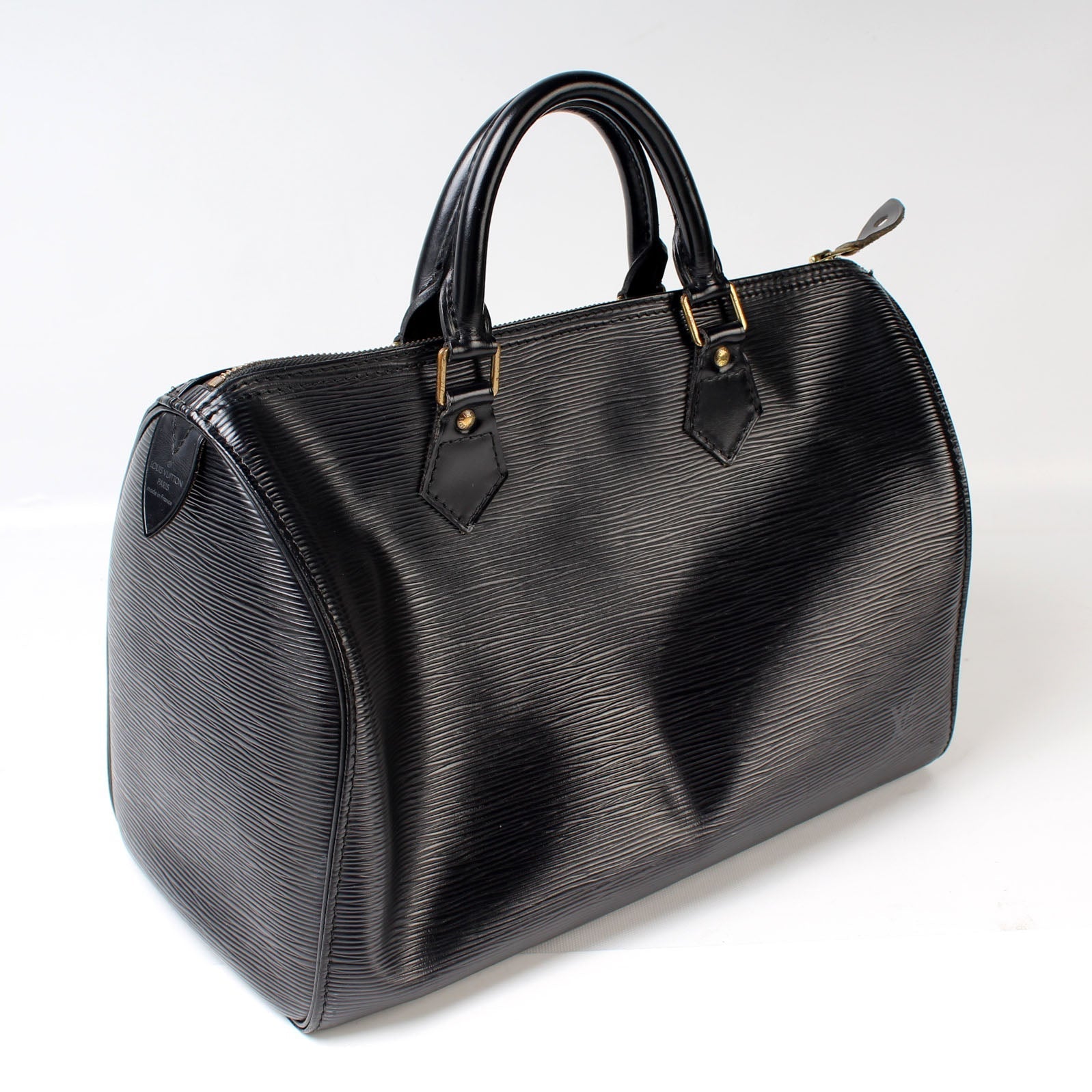 Louis Vuitton Speedy 30 Epi Handbag Epi 4