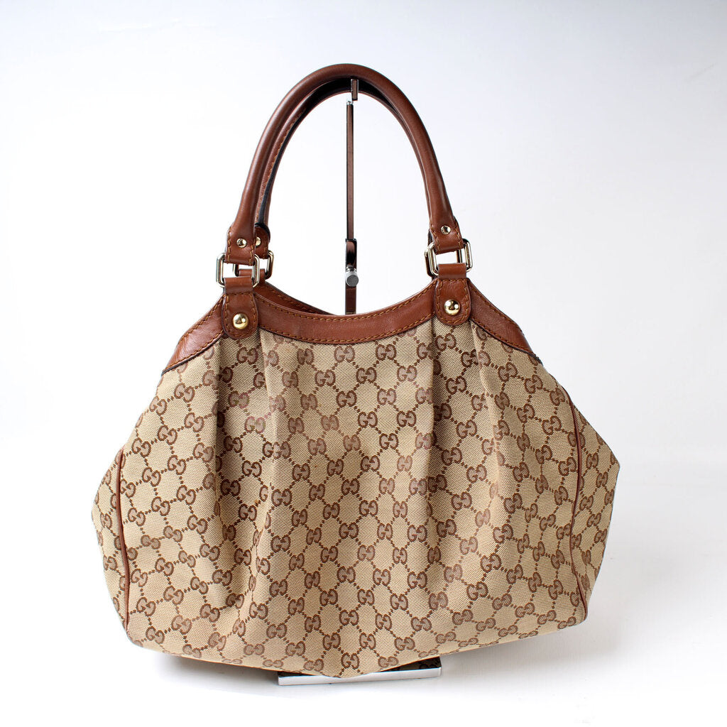 Gucci Sukey Canvas Tote Bag