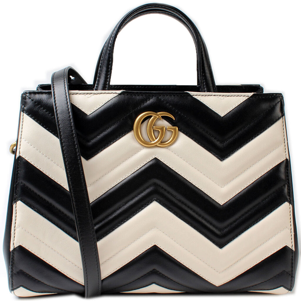 Gucci Marmont Top Handle Travel Bag Handle 1