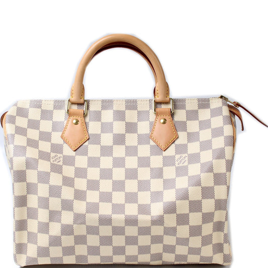 Louis Vuitton Speedy 30 Azur Damier Handbag Azur Fd7C85D2