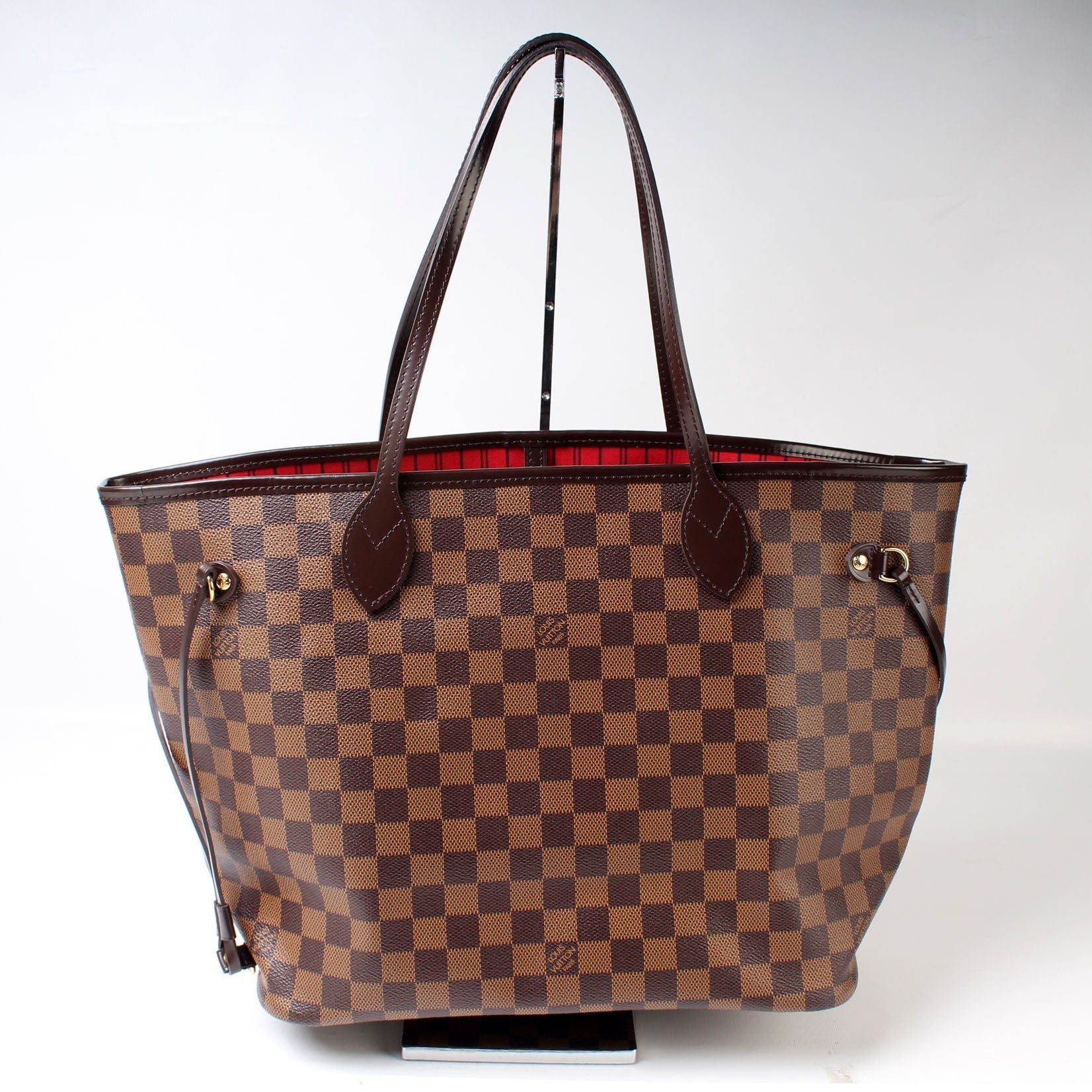 Louis Vuitton Neverfull MM Ebene Damier Tote Bag Ebene 90