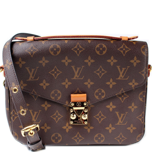 Louis Vuitton Pochette Metis Monogram Clutch Bag 12