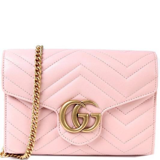 Gucci Marmont Chain Wallet Case Wallet 2A712Bab