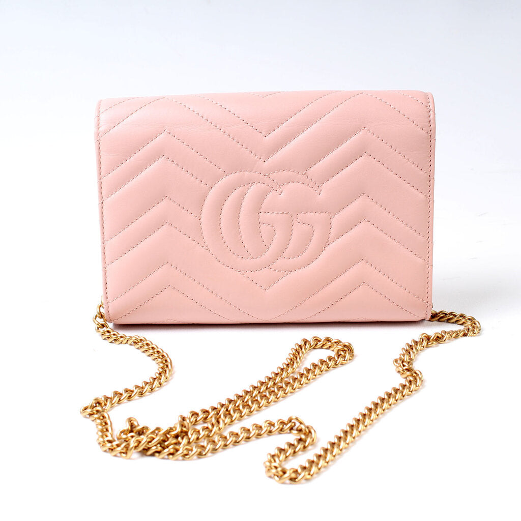 Gucci Marmont Chain Wallet Case Wallet 2A712Bab