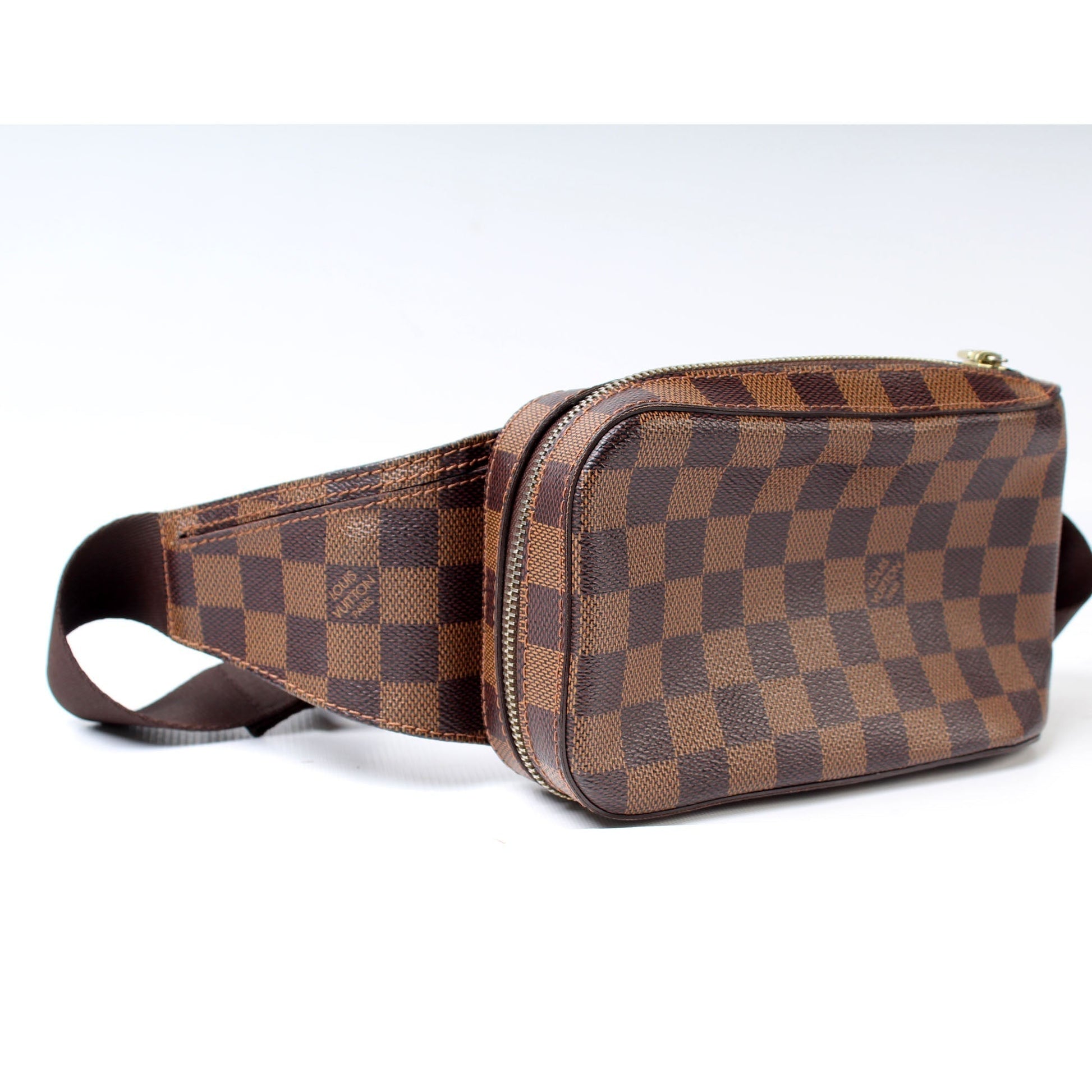 Louis Vuitton Geronimos Ebene Damier Handbag Ebene 8