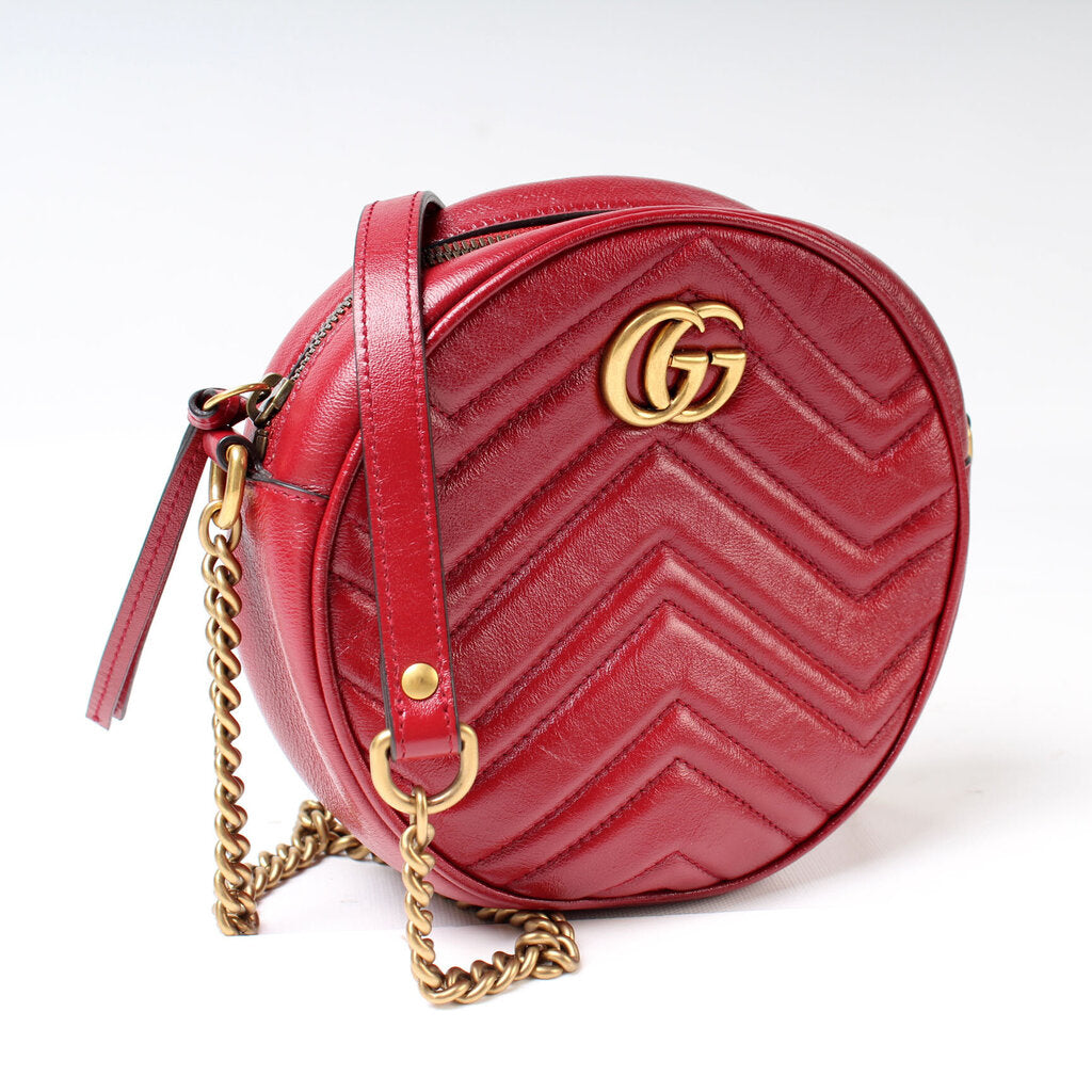 Gucci Marmont Round Mini Travel Bag Round 24A1524D