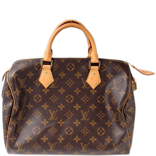 Louis Vuitton Speedy 30 Monogram Handbag Monogram F375D818