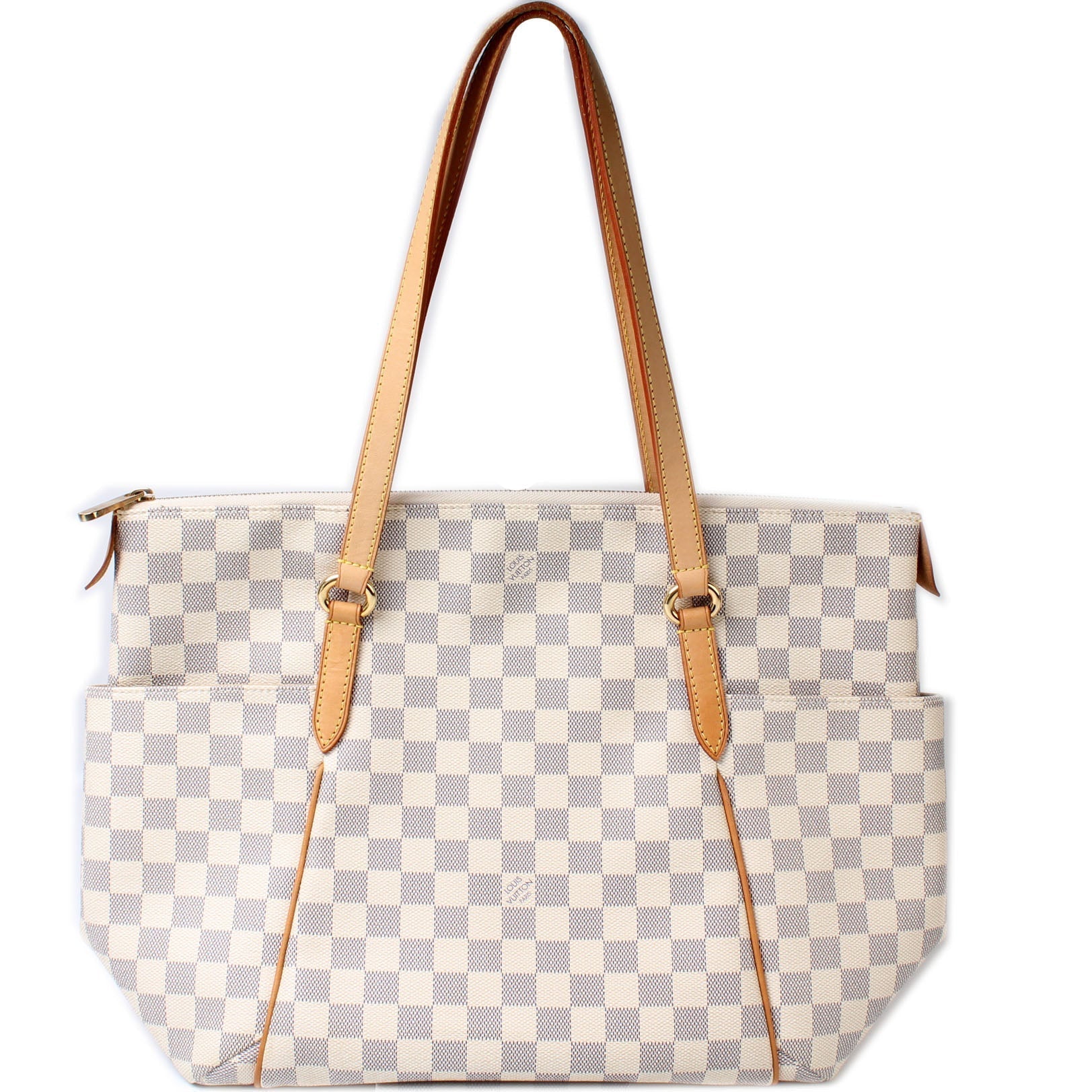 Louis Vuitton Totally Azur MM Damier Handbag Damier Azur