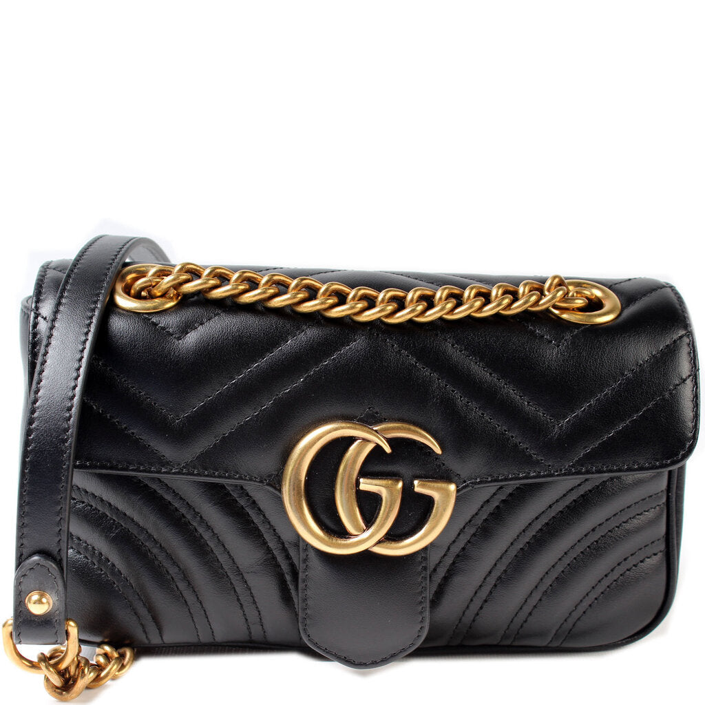 Gucci Marmont Mini Flap Shoulder Bag Flap Fa9668C9